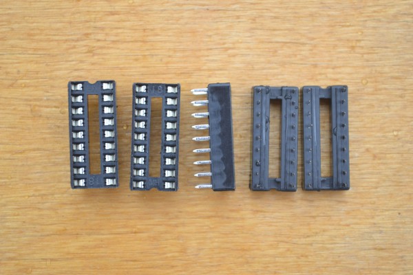 Купить Панельки под микросхемы 18 Pin detaluhi.ho.ua Интернет магазин в Каменец-Подольском, устройства, радиодетали, интсрументы.