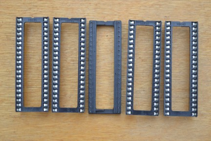 Купить Панельки под микросхемы 40 Pin detaluhi.ho.ua Интернет магазин в Каменец-Подольском, устройства, радиодетали, интсрументы.