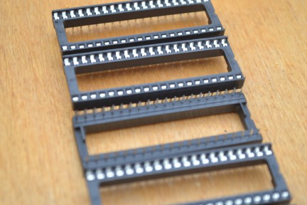 Купить Панельки под микросхемы 40 Pin detaluhi.ho.ua Интернет магазин в Каменец-Подольском, устройства, радиодетали, интсрументы.