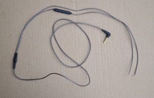 Купить Аудио кабель для ремонта наушников с микрофоном, серый - 3.5 мм detaluhi.ho.ua Интернет магазин в Каменец-Подольском, устройства, радиодетали, интсрументы.