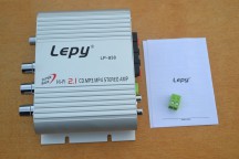 Купить Автомобильный аудио усилитель Lepy LP-838 (белый) 2.1 - 2х15 Вт + 1x20 Вт detaluhi.ho.ua Интернет магазин в Каменец-Подольском, устройства, радиодетали, интсрументы.