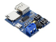 Купить MP3 плеер, плата-модуль MP3, декодер USB, microSD с усилителем 3 Вт detaluhi.ho.ua Интернет магазин в Каменец-Подольском, устройства, радиодетали, интсрументы.