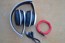 Купить Bluetooth наушники P47 с микрофоном (гарнитура) - белые detaluhi.ho.ua Интернет магазин в Каменец-Подольском, устройства, радиодетали, интсрументы.