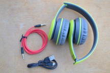 Купить Bluetooth наушники P47 с микрофоном (гарнитура) - зеленые detaluhi.ho.ua Интернет магазин в Каменец-Подольском, устройства, радиодетали, интсрументы.