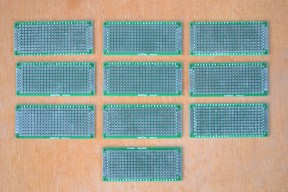 Купить Двухсторонняя макетная плата 3х7 см detaluhi.ho.ua Интернет магазин в Каменец-Подольском, устройства, радиодетали, интсрументы.