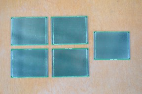 Купить Двухсторонняя макетная плата 7х9 см detaluhi.ho.ua Интернет магазин в Каменец-Подольском, устройства, радиодетали, интсрументы.