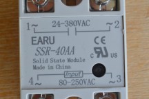 Купить Однофазное твердотельное реле SSR-40АA - EARU detaluhi.ho.ua Интернет магазин в Каменец-Подольском, устройства, радиодетали, интсрументы.