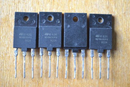 Купить Транзисторы MD1803DFX БУ detaluhi.ho.ua Интернет магазин в Каменец-Подольском, устройства, радиодетали, интсрументы.