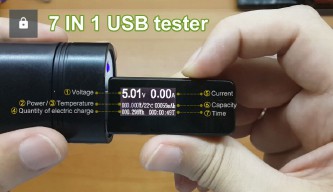 Купить USB тестер 7 в 1 detaluhi.ho.ua Интернет магазин в Каменец-Подольском, устройства, радиодетали, интсрументы.