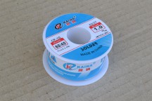 Купить Припой с флюсом KAINA 1.0 мм 63-37 100 г detaluhi.ho.ua Интернет магазин в Каменец-Подольском, устройства, радиодетали, интсрументы.