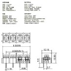 Купить KF8500-3P 3 контактный терминал для подключения detaluhi.ho.ua Интернет магазин в Каменец-Подольском, устройства, радиодетали, интсрументы.