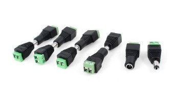 Купить DC разъем питания 5.5-2.1 мм, зеленый, папа+мама detaluhi.ho.ua Интернет магазин в Каменец-Подольском, устройства, радиодетали, интсрументы.