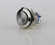 Купить Металлический кнопочный переключатель 16 мм 3 А 250 В detaluhi.ho.ua Интернет магазин в Каменец-Подольском, устройства, радиодетали, интсрументы.