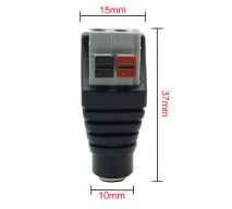 Купить DC разъем питания 5.5-2.1 мм, серый, мама detaluhi.ho.ua Интернет магазин в Каменец-Подольском, устройства, радиодетали, интсрументы.