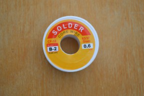 Купить Припой с флюсом 0.6 мм 63-37 100 г detaluhi.ho.ua Интернет магазин в Каменец-Подольском, устройства, радиодетали, интсрументы.