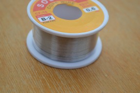 Купить Припой с флюсом 0.6 мм 63-37 100 г detaluhi.ho.ua Интернет магазин в Каменец-Подольском, устройства, радиодетали, интсрументы.