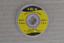 Купить Оплетка для отпайки компонентов 3.0 мм, 150 см (другой вариант) detaluhi.ho.ua Интернет магазин в Каменец-Подольском, устройства, радиодетали, интсрументы.