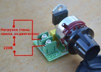 Купить SCR Регулятор напряжения диммер 3800 Вт 220 В detaluhi.ho.ua Интернет магазин в Каменец-Подольском, устройства, радиодетали, интсрументы.