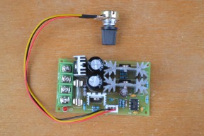 Купить Регулятор скорости вращения двигателя 20 А - с выносным потенциометром detaluhi.ho.ua Интернет магазин в Каменец-Подольском, устройства, радиодетали, интсрументы.