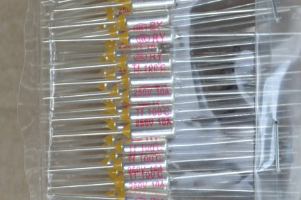 Купить Термопредохранители RY-100 detaluhi.ho.ua Интернет магазин в Каменец-Подольском, устройства, радиодетали, интсрументы.