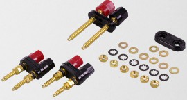 Купить Двойной разъем типа банан 4 мм мама (длинная резьба) detaluhi.ho.ua Интернет магазин в Каменец-Подольском, устройства, радиодетали, интсрументы.