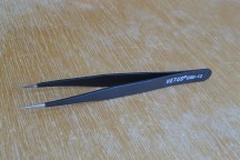 Купить Пинцет для SMD компонентов ESD-12 detaluhi.ho.ua Интернет магазин в Каменец-Подольском, устройства, радиодетали, интсрументы.