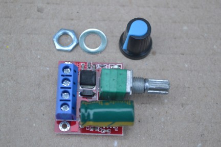 Купить Регулятор скорости вращения двигателя 5 А detaluhi.ho.ua Интернет магазин в Каменец-Подольском, устройства, радиодетали, интсрументы.