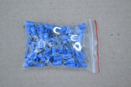 Купить Кабельный наконечник в виде вилки с изоляцией SV2-5 - синий detaluhi.ho.ua Интернет магазин в Каменец-Подольском, устройства, радиодетали, интсрументы.