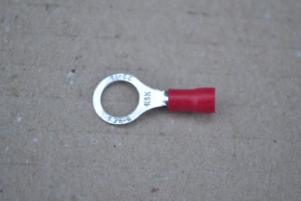 Купить Кабельный наконечник кольцевой с изоляцией RV1.25-8 - красный detaluhi.ho.ua Интернет магазин в Каменец-Подольском, устройства, радиодетали, интсрументы.