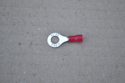 Купить Кабельный наконечник кольцевой с изоляцией RV2-6 - красный detaluhi.ho.ua Интернет магазин в Каменец-Подольском, устройства, радиодетали, интсрументы.