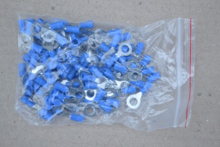 Купить Кабельный наконечник кольцевой с изоляцией RV2-6 - синий detaluhi.ho.ua Интернет магазин в Каменец-Подольском, устройства, радиодетали, интсрументы.