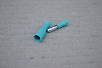 Купить Разъем обжимной с изоляцией - зеленый detaluhi.ho.ua Интернет магазин в Каменец-Подольском, устройства, радиодетали, интсрументы.