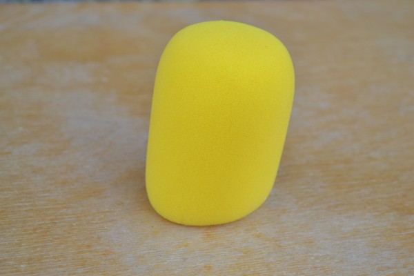 Купить Ветрозащита для студийного микрофона - желтый detaluhi.ho.ua Интернет магазин в Каменец-Подольском, устройства, радиодетали, интсрументы.