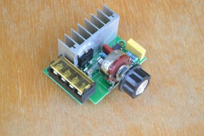 Купить SCR Регулятор напряжения диммер 4000 Вт 220 В detaluhi.ho.ua Интернет магазин в Каменец-Подольском, устройства, радиодетали, интсрументы.