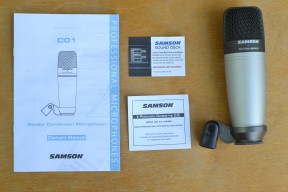 Купить Студийный конденсаторный микрофон SAMSON C01 detaluhi.ho.ua Интернет магазин в Каменец-Подольском, устройства, радиодетали, интсрументы.