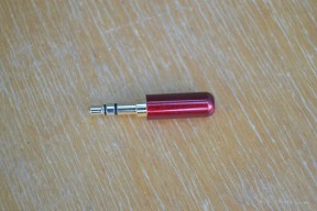 Купить Аудио разъем 3.5 мм 3 полюса - красный detaluhi.ho.ua Интернет магазин в Каменец-Подольском, устройства, радиодетали, интсрументы.