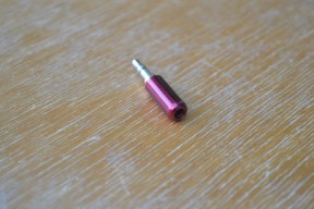 Купить Аудио разъем 3.5 мм 3 полюса - красный detaluhi.ho.ua Интернет магазин в Каменец-Подольском, устройства, радиодетали, интсрументы.