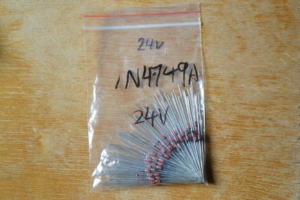 Купить Стабилитроны 1N4749-24 В detaluhi.ho.ua Интернет магазин в Каменец-Подольском, устройства, радиодетали, интсрументы.