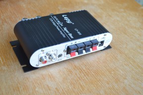 Купить Автомобильный аудио усилитель Lepy LP-808 (черный) 2.0 - 2х20 Вт detaluhi.ho.ua Интернет магазин в Каменец-Подольском, устройства, радиодетали, интсрументы.