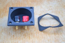 Купить Порт ввода для АС с винтовыми зажимами detaluhi.ho.ua Интернет магазин в Каменец-Подольском, устройства, радиодетали, интсрументы.