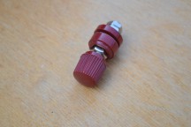 Купить Разъем типа банан 6 мм - красный detaluhi.ho.ua Интернет магазин в Каменец-Подольском, устройства, радиодетали, интсрументы.