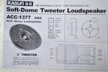 Купить Купольный твитер шелковый КASUN АСС-1377 40Вт - пара detaluhi.ho.ua Интернет магазин в Каменец-Подольском, устройства, радиодетали, интсрументы.