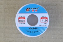 Купить Припой с флюсом KAINA 0.8 мм 63-37 100 г detaluhi.ho.ua Интернет магазин в Каменец-Подольском, устройства, радиодетали, интсрументы.