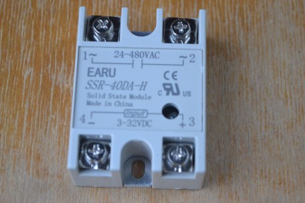 Купить Однофазное твердотельное реле SSR-40DA-H EARU detaluhi.ho.ua Интернет магазин в Каменец-Подольском, устройства, радиодетали, интсрументы.