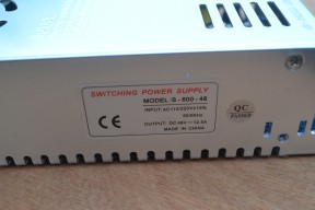 Купить Импульсный блок питания S-600-48 600 Вт 40-50 В detaluhi.ho.ua Интернет магазин в Каменец-Подольском, устройства, радиодетали, интсрументы.