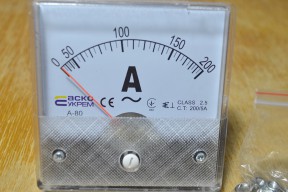 Купить Стрелочный амперметр 200 А detaluhi.ho.ua Интернет магазин в Каменец-Подольском, устройства, радиодетали, интсрументы.