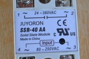 Купить Однофазное твердотельное реле SSR-40AA JUYORON detaluhi.ho.ua Интернет магазин в Каменец-Подольском, устройства, радиодетали, интсрументы.