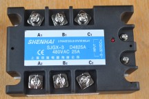 Купить Трехфазное твердотельное реле SJGX-3 D4825A 25DA SHENHAI detaluhi.ho.ua Интернет магазин в Каменец-Подольском, устройства, радиодетали, интсрументы.