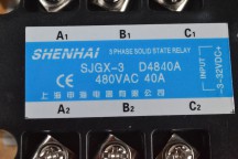 Купить Трехфазное твердотельное реле SJGX-3 D4840A 40DA SHENHAI detaluhi.ho.ua Интернет магазин в Каменец-Подольском, устройства, радиодетали, интсрументы.