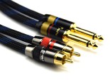 Купить Аудио кабель Hi-Fi 6.35 мм в RCA - пара detaluhi.ho.ua Интернет магазин в Каменец-Подольском, устройства, радиодетали, интсрументы.